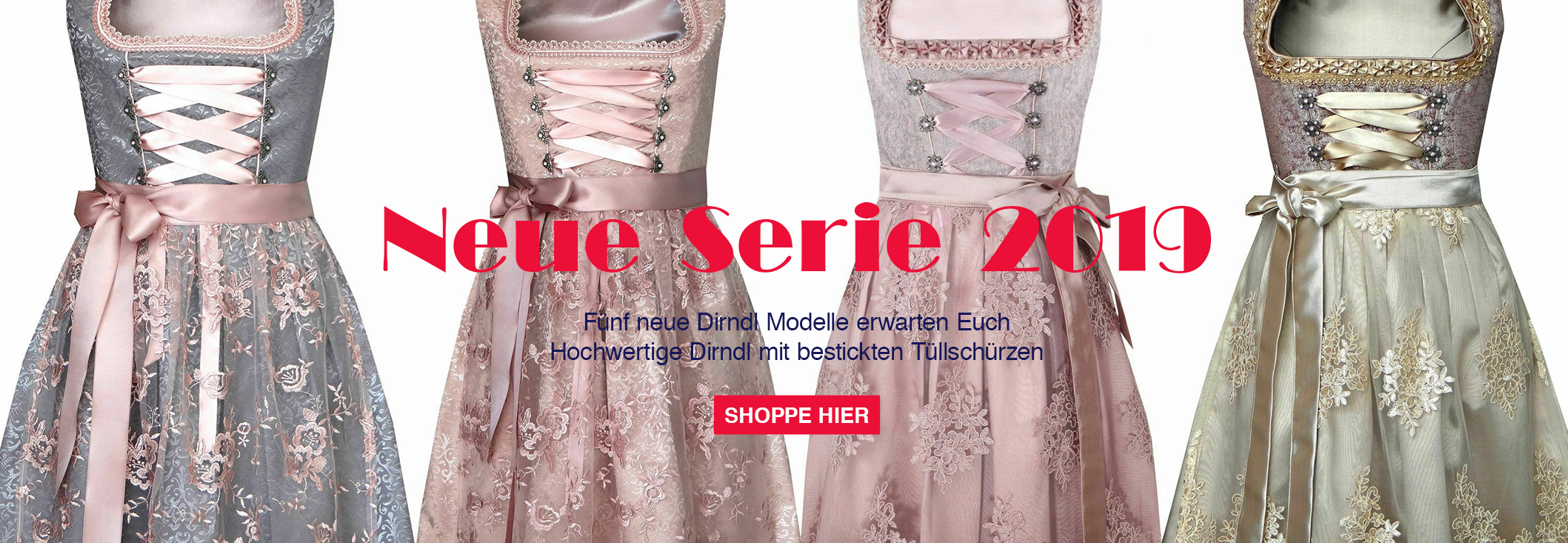 Dirndlspatz Dirndl lang Damen Set 3-TLG aus Exklusiver Kollektion Braun Schwarz mit Dirndlbluse und Schürze Gr 54